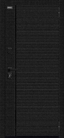 Браво Входная дверь Лайнер-3 Black Carbon, арт. 0005029